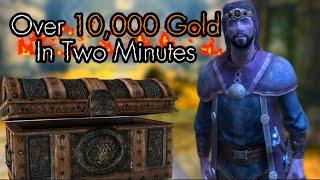 Over 10,000 Gold Farm in 2 Minutes Skyrim Anniversary