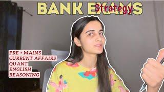 Strategy for bank exams  | How I prepared and my preparation strategy #bankexams #sbiclerk