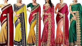 ️ Letest Party Wear Saree Collection ️ Embeoidred Party Wear Saree Design ️ Saree Design ️