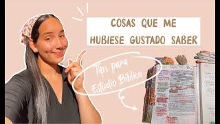 POR DONDE EMPEZAR A LEER LA BIBLIA? Tips para el estudio Bíblico