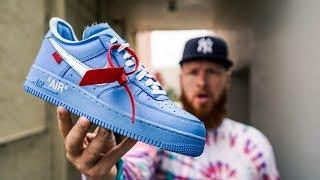 ARE THE OFF WHITE NIKE AIR FORCE 1 MCA WORTH THE HYPE?!