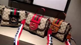 Real Video Tas Gucci Printed Fashion