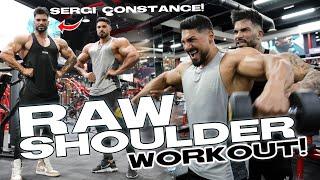 MASSIVE SHOULDER WORKOUT WITH SERGI CONSTANCE