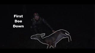 First Doe of The Year | Southern Maine Bow Hunting