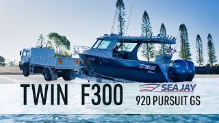 Sea Jay 920 Pursuit GS Powered By Yamaha Twin F300