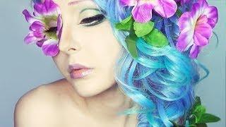 Flower princess make up tutorial by Anastasiya Shpagina