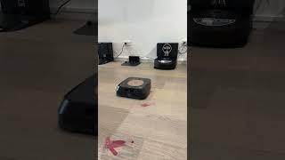 iRobot mopping testing #shorts #robomate #robotvacuums #cleaning