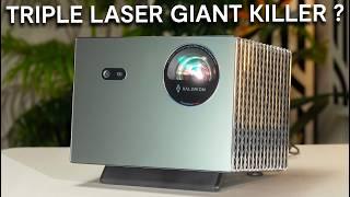 "GIANT KILLER?" 4K TRIPLE LASER smart projector Valerion VisionMaster Pro 2