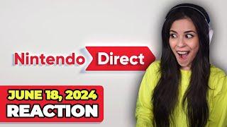 REACTING TO NINTENDO DIRECT - June 18, 2024