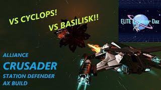 Alliance Crusader - Station Defender - AX Build - Elite Dangerous