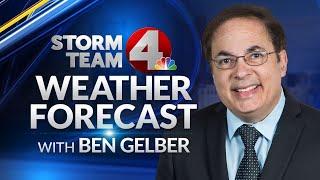 Evening forecast with Meteorologist Ben Gelber