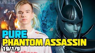 Dota 2 Betboom Pure Phantom Assassin Carry Gameplay FISSURE 4 Upper Finals GG vs Betboom Game3