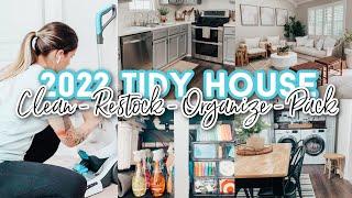 2022 Cleaning, Restocking, Packing, & Organizing Motivation | Loving Life as Megan