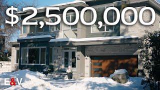 Inside this $2,500,000 MODERN Ottawa Home