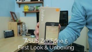 ASUS ZenFone 5 (A501CG) First Look and Unboxing