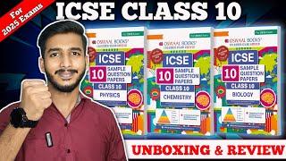 Oswaal Sample Papers ICSE Class 10 2025 | Unboxing & Review | Best Sample Paper Class 10 2025 ICSE