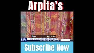 Arpita's Weaver Gallery || KANTHA AND LAMBANI || Epi 246 || OR BOOKING CALL ️ 097480 03083 #shorts