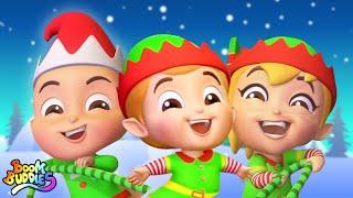 Five Little Elves, Christmas Number Song & Nursery Rhymes for Kids