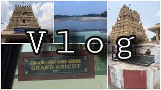 Kallanai is an ancient dam. Trichy  outdoor vlog | dinu rd | tamil vlogs