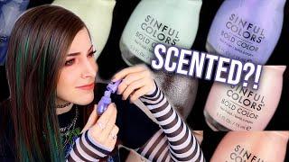 SinfulColors Essenchills Scented Nail Polish Swatches and Review! || KELLI MARISSA