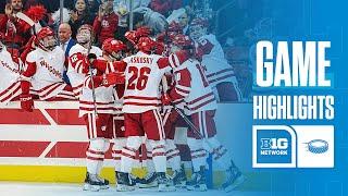 Alas. Anchorage at Wisconsin | Highlights | Big Ten Hockey | 11/29/2024