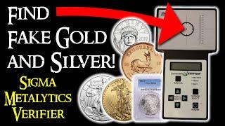 Find Fake Gold and Silver - Sigma Metalytics Precious Metals Verifier Review