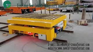 Cross Track Transfer Carts - Material Handling Rail Lorry