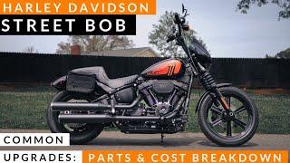 2022 Harley Davidson Street Bob | Most common upgrades build.