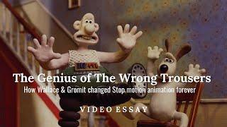 The Genius Of “The Wrong Trousers” - How Wallace And Gromit Changed Stop Motion Animation Forever!!!