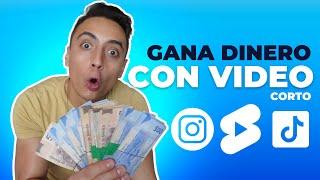 GANA DINERO haciendo VIDEOS CORTOS - Shorts, Reels, TikTok