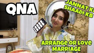 Q/A  || Jannat Ki Shadi Kab Hai?  || Talha Kab Ayeingy Pakistan? 