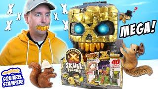 Treasure X Lost Lands Skull Temple Mega Playset Review! Finding Real Gold Inside?
