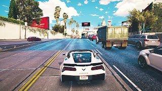 ► GTA 6 4k GRAPHICS | CORVETTE C7 REDUX MOD M.V.G.A [GTA 5 PC GAMEPLAY]