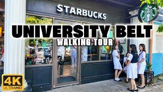 [4K] UNIVERSITY BELT MANILA Walking Tour! Exploring Recto, Mendiola, Morayta, España Streets!