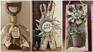 Thrifty Charm Decor Shabby Chic Vintage Rustic Home and Wall Hangings Decor Idea in budget ️