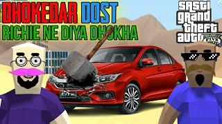 DHOKEDAR DOST | PART 1 | Sasti GTA V | Tecnoji Gamer