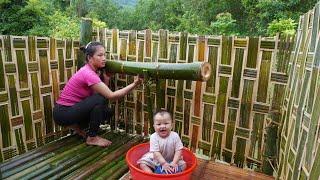 260 Days: Construction - Single Mother Brings Clean Water to Her Home & Completes Bamboo Bathroom