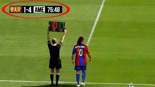 THE GAME WAS 4-1, UNTIL RONALDINHO GAÚCHO LEFT THE BENCH AND DID THIS!