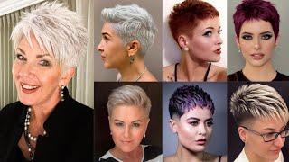 Most Viral Short PIXIE HairCuts //WOMEN Short Hairstyles/party PIXIE Cuts