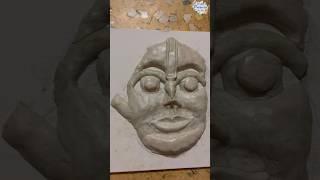 3D Mouldit Art Pratik Parmar Ke Arts  #shorts #trending #krishna #flute #drawing #mouldit