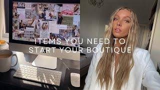 10 items you need to start your online boutique