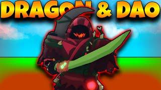 Grim Reaper with Emerald Dao and DRAGON is INSANE COMBO - Roblox Bedwars