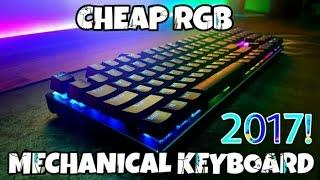 CHEAP RGB Mechanical Keyboard 2017! - Mechanical Eagle Z-88