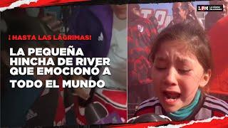 Maylen, la pequeña hincha de River que emocionó a todos