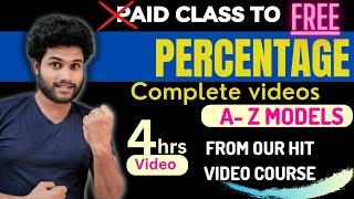 PERCENTAGE COMPLETE VIDEOS  | A TO Z ALL TYPES | PAID VIDEO COURSE | PERCENTAGE COMPLETE TRICKS