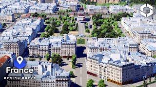 Building My First European City: French Themed in Cities Skylines 2 (Speed Build)