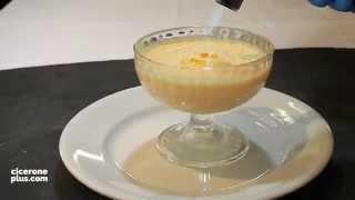 RICE PUDDING of La Taberna Madrileña: traditional spanish dessert