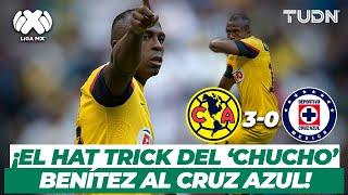 ¡Partidazo! El 'Chucho' sepultó a la máquina con HAT TRICK | América 3-0 Cruz Azul - CL2013 | TUDN