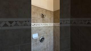 Replacing shower head back to its original one