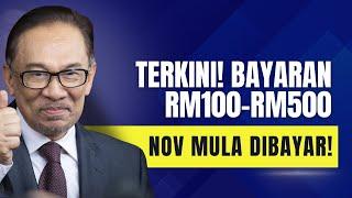 TERKINI! BANTUAN RM100-RM500 INI MULA DIBAYAR